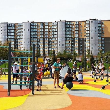2-Room Apartment Lux Near Centre Wi-Fi Free Dnyipropetrovszk Kültér fotó